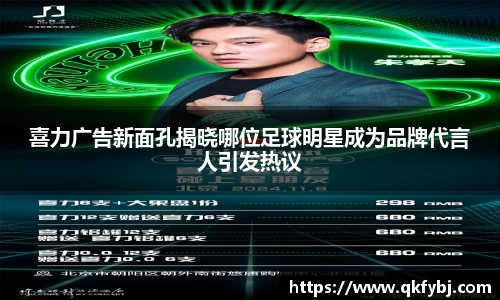 喜力广告新面孔揭晓哪位足球明星成为品牌代言人引发热议